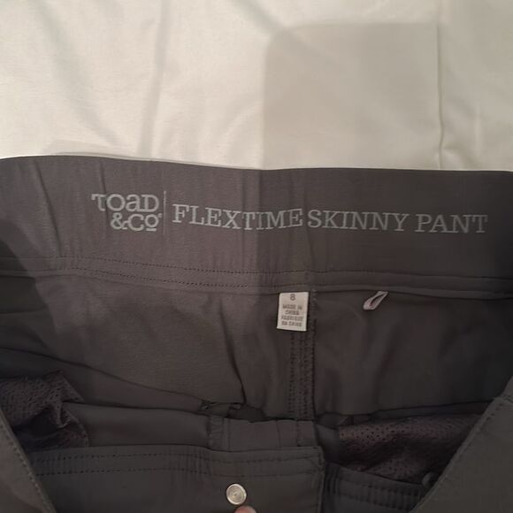 Toad & Co Flextime Skinny Pant, Size 8 - Picture 7 of 12